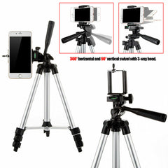 Camera Tripod | Phone Mount Included